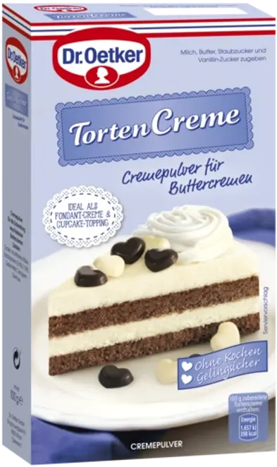Dr. Oetker Tortencreme klassische Art