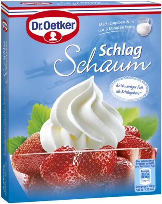 Dr. Oetker Schlagschaum