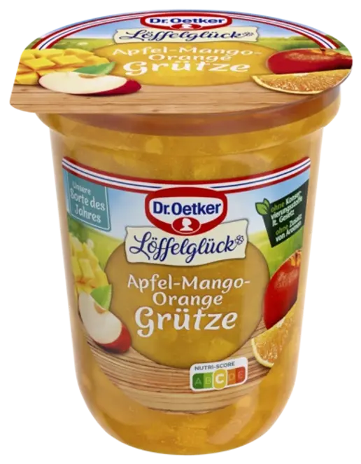 Dr. Oetker Apfel-Mango-Orange Grütze