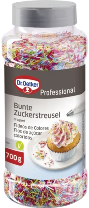 Dr. Oetker Bunte Zuckerstreusel 700 g