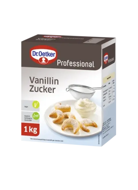 Dr. Oetker Vanillin-Zucker 1 kg Faltschachtel
