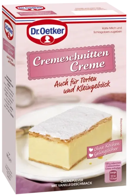 Dr. Oetker Cremeschnitten Creme