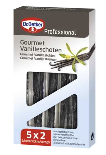 Dr. Oetker Gourmet Vanilleschoten 5 x 2er