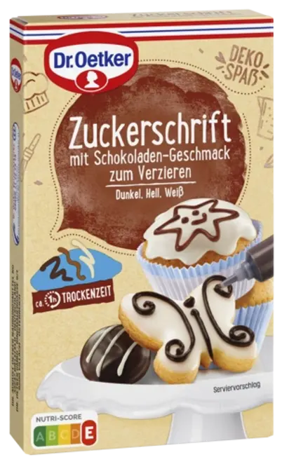 Dr. Oetker Zuckerschrift Schokoladengeschmack