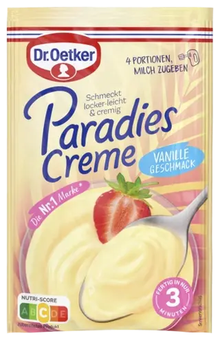 Dr. Oetker Paradies Creme Vanille-Geschmack
