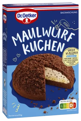 Dr. Oetker Maulwurfkuchen
