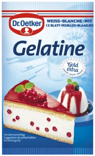 Dr. Oetker Blatt Gelatine