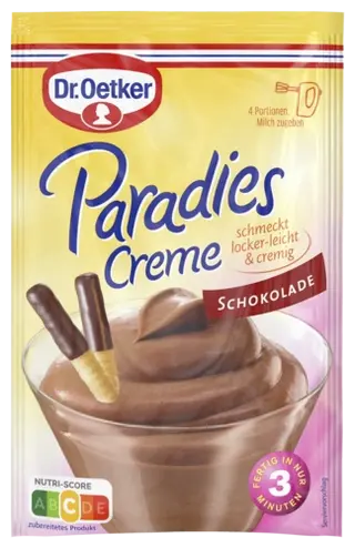 Dr. Oetker Paradies Creme Schokolade