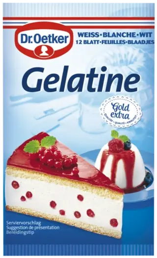 Dr. Oetker Blatt Gelatine