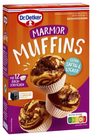 Dr. Oetker Marmor Muffins