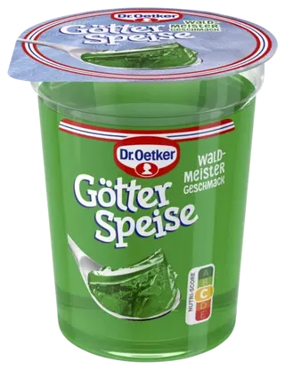 Dr. Oetker Götterspeise Waldmeister-Geschmack 125 g (aus dem Kühlregal) (je 125 g)