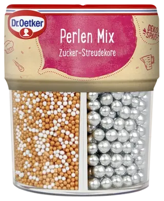 Dr. Oetker Streudekor Perlen Mix