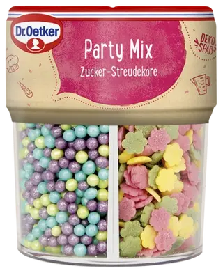 Dr. Oetker Streudekor Party Mix