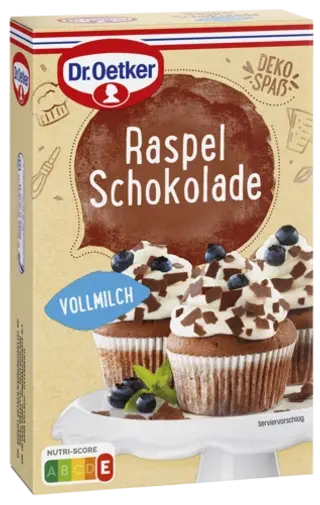 Dr. Oetker Raspelschokolade Vollmilch