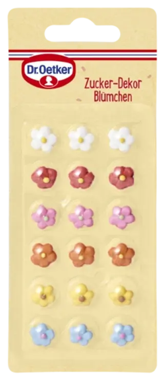 Dr. Oetker Zucker-Dekor Blümchen