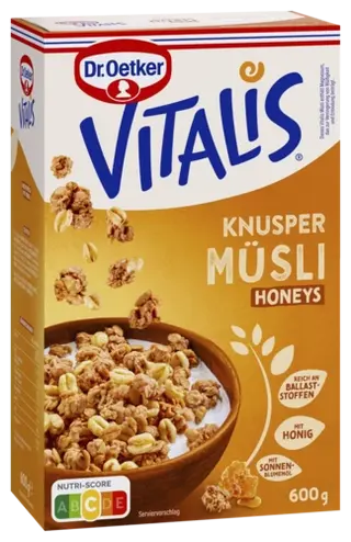 Dr. Oetker Vitalis Knusper Honeys