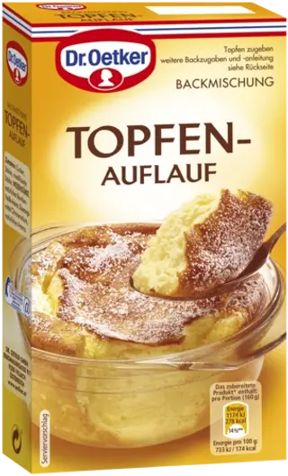 Dr. Oetker Topfenauflauf