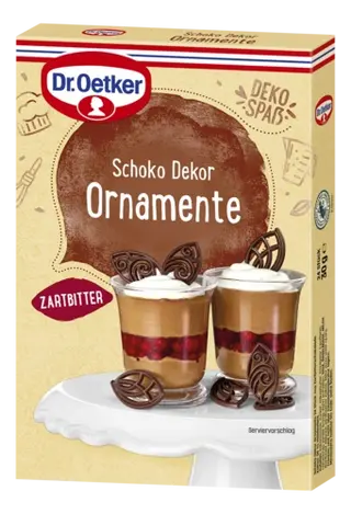 Dr. Oetker Schoko-Dekor Ornamente