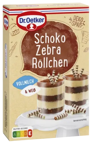 Dr. Oetker Schoko Zebra Röllchen