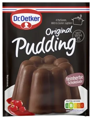 Dr. Oetker Original Pudding Schoko feinherb