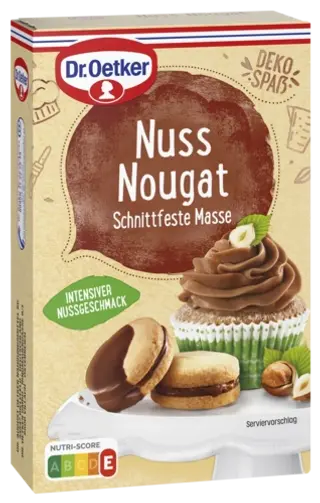 Dr. Oetker Nuss Nougat (klein geschnitten)