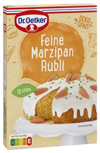 Dr. Oetker Feine Marzipan Rübli (zur Saison erhältlich)