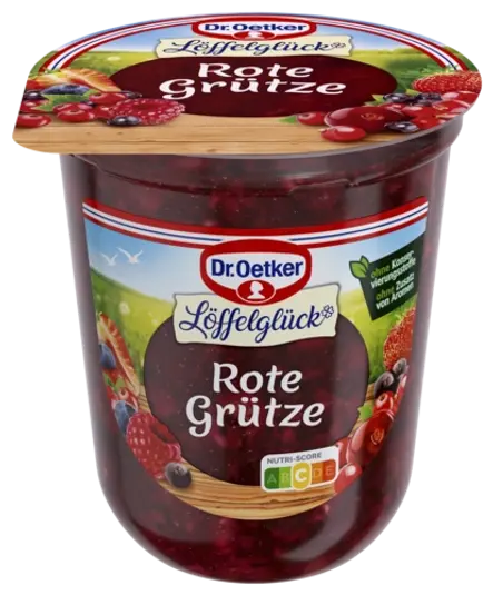 Dr. Oetker Rote Grütze (aus dem Kühlregal)