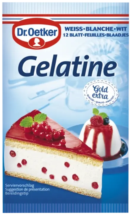 Dr. Oetker Blatt Gelatine