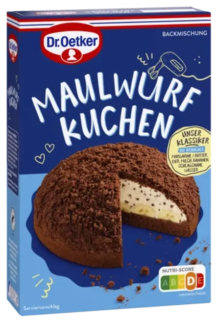 Dr. Oetker Maulwurfkuchen