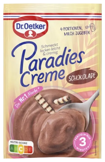 Dr. Oetker Paradies Creme Schokolade