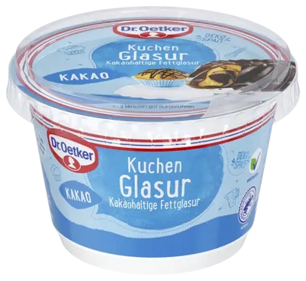 Dr. Oetker Kuchen Glasur Kakao