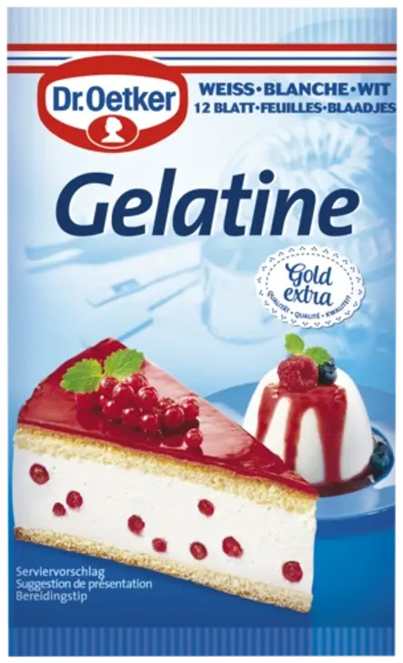 Dr. Oetker Blatt Gelatine