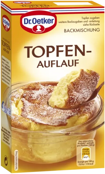 Dr. Oetker Topfenauflauf