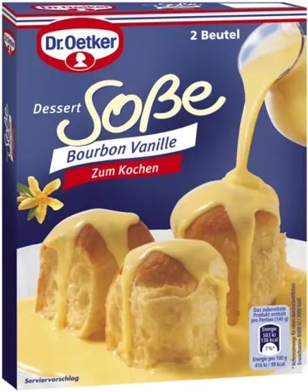 Dr. Oetker Dessert-Soße Bourbon-Vanille zum Kochen