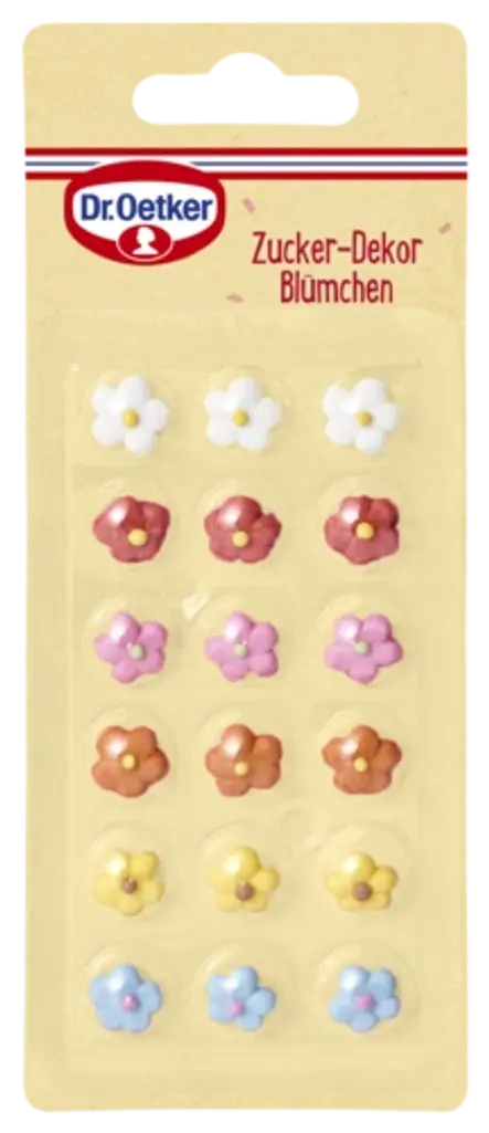 Dr. Oetker Zucker-Dekor Blümchen
