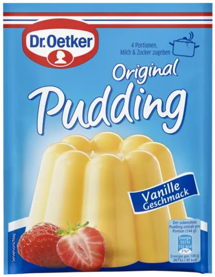 Dr. Oetker Original Pudding Vanille-Geschmack