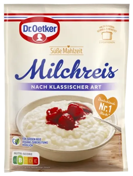 Dr. Oetker Milchreis nach klassischer Art