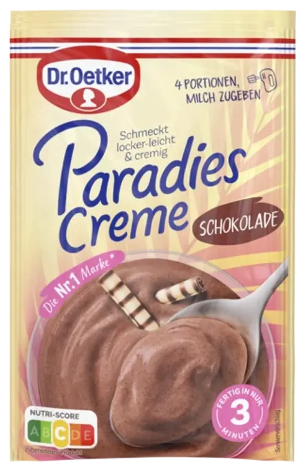 Dr. Oetker Paradies Creme Schokolade