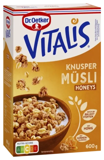 Dr. Oetker Vitalis Knusper Honeys