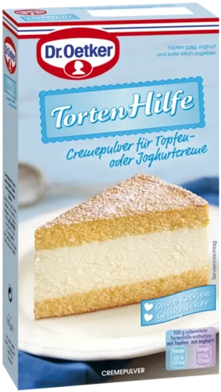 Dr. Oetker Tortenhilfe Topfen/Joghurt