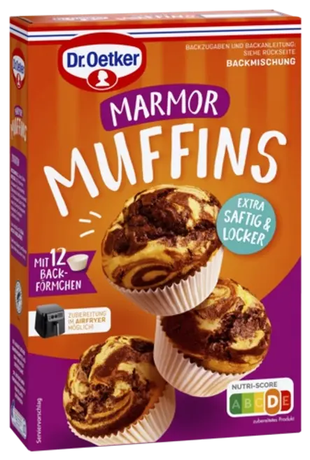 Dr. Oetker Marmor Muffins