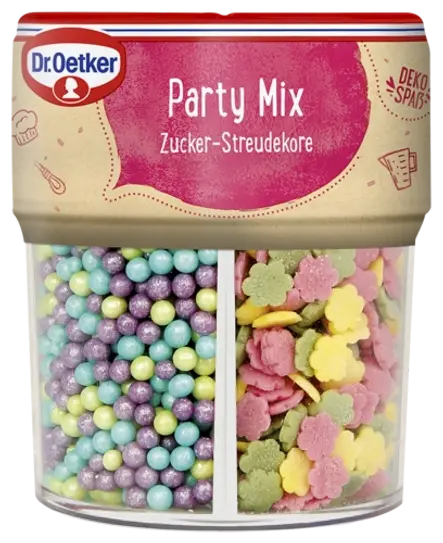 Dr. Oetker Streudekor Party Mix