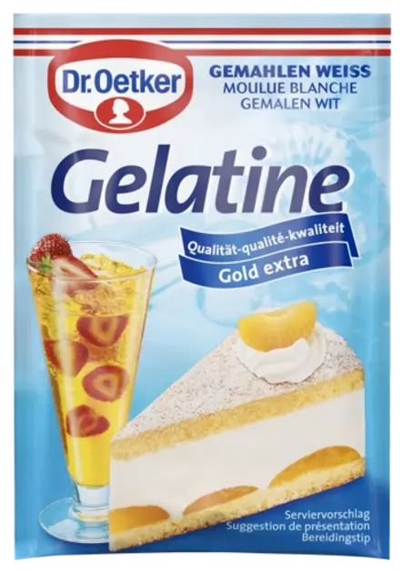 Dr. Oetker Gelatine gemahlen weiß