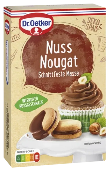 Dr. Oetker Nuss Nougat (klein geschnitten)