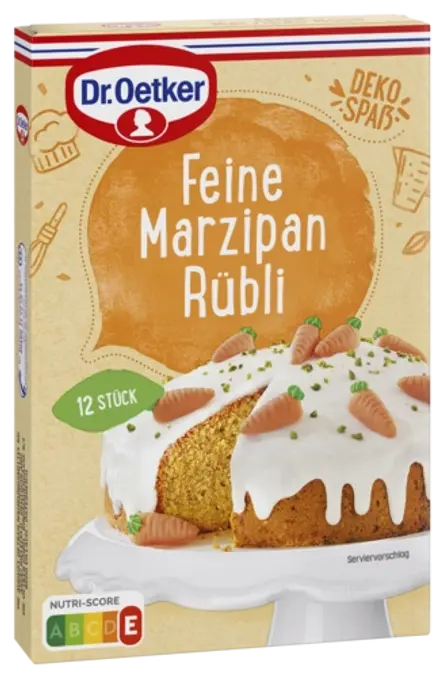 Dr. Oetker Feine Marzipan Rübli (zur Saison erhältlich)