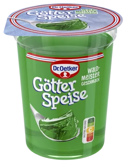 Dr. Oetker Götterspeise Waldmeister-Geschmack 125 g (aus dem Kühlregal) (je 125 g)