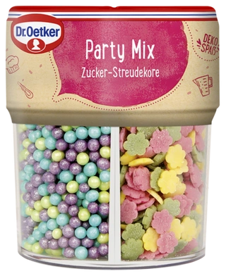 Dr. Oetker Streudekor Party Mix