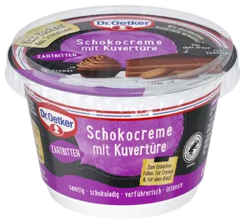 Dr. Oetker Schokocreme mit Kuvertüre Zartbitter 200g