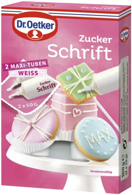 Dr. Oetker Zuckerschrift Weiß