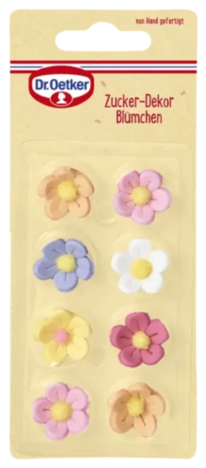 Dr. Oetker Zucker-Dekor 3D Blümchen groß